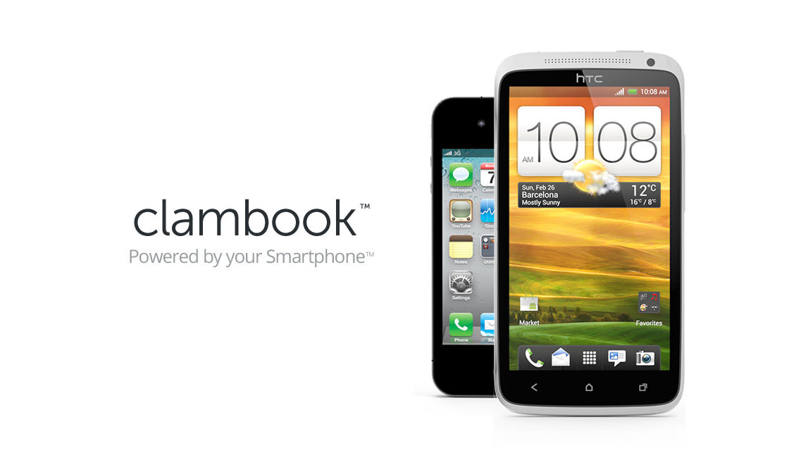 ClamBook - Powered by your Smartphone