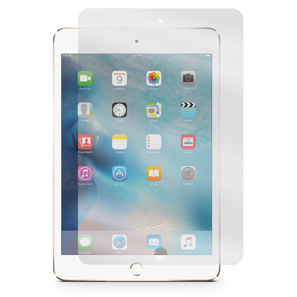 Clamcase iPad mini 4 PLEX SHIELD Tempered Glass Screen Protector Applying