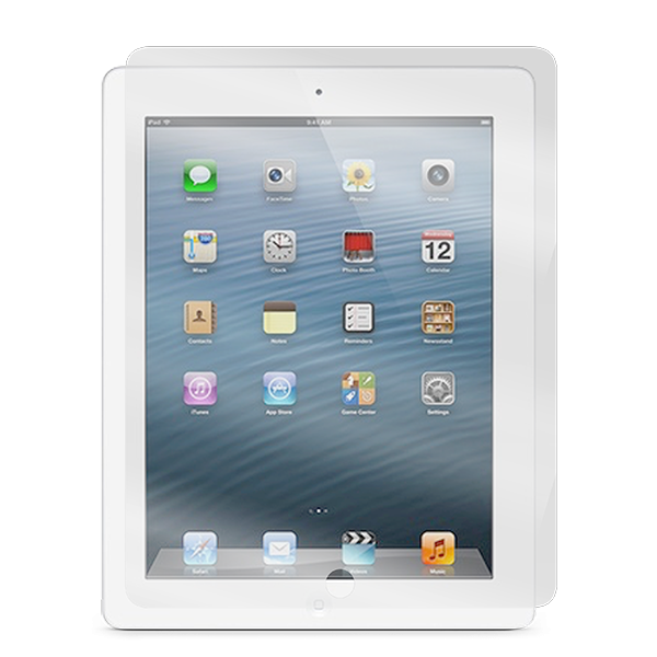 Clamcase Plex 2-Pack iPad 2/3/4 Screen Protector Clear Applied