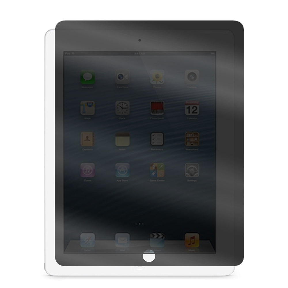 Incipio iPad 2/3/4 Plex Privacy Screen Protector Applied