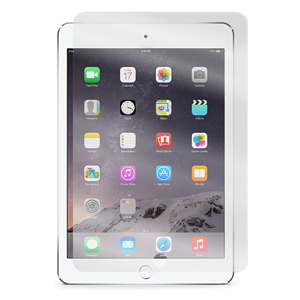 Clamcase Plex Shield iPad Mini 1/2/3 Clear Applied