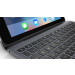 Incipio Clamcase+ iPad Air 2 Bluetooth Keyboard Space Gray Angle Backlit Close Up