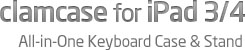 ClamCase iPad 3-4 Keyboard Case